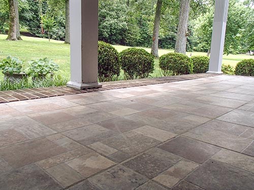 PolyLevel for Sunken Patio in Cranberry Township, Pittsburgh, McKeesport