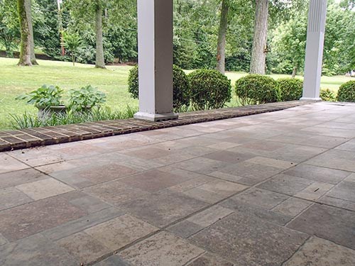 PolyLevel for Sunken Patio in Cranberry Township, Pittsburgh, McKeesport