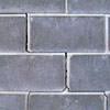 A diagonal stair-step crack found along a foundation wall in a Steubenville home