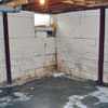 Rusted, corroded i-beams found with a failing foundation in a Saint Clairsville home.