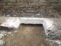 Preparing the foundation footing for a home foundation repair in Murrysville