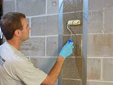 CarbonArmor® Strip preparing to be installed in Bethel Park