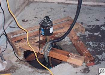 A Johnstown sump pump system that failed and lead to a basement flood.