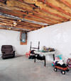 CleanSpace® basement wall vapor barrier installed in New Kensington