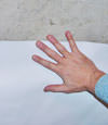 closeup of a plastic basement wall covering on concrete in New Kensington